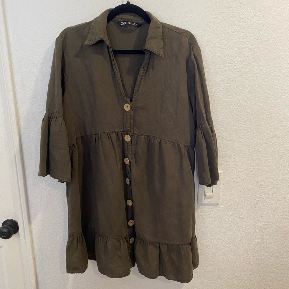 Zara Shirt Dress